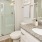 a bathroom with a sink and a shower